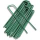 thumbnail image 1 of Estacas de jardín Carpa de fijación Estacas para el suelo Grapas de jardinería para fijar lona Acolchado Valla Barrera Contador Red Camping Césped artificial, 20 piezas, Verde, 15 cm, 1 of 5