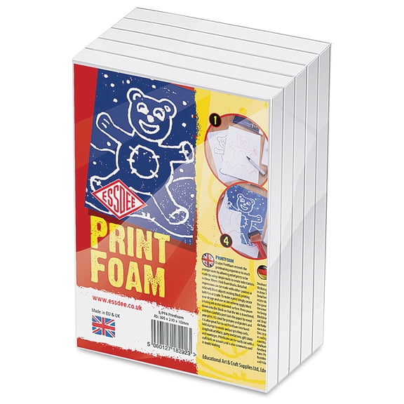 Essdee PrintFoam - 8-3/10" x 5-4/5", Pkg of 5