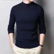 thumbnail image 3 of Suéter de cuello alto de lana de estilo vintage informal para hombre, moda coreana, otoño e invierno, 2024, cálido, de algodón, 3 of 5