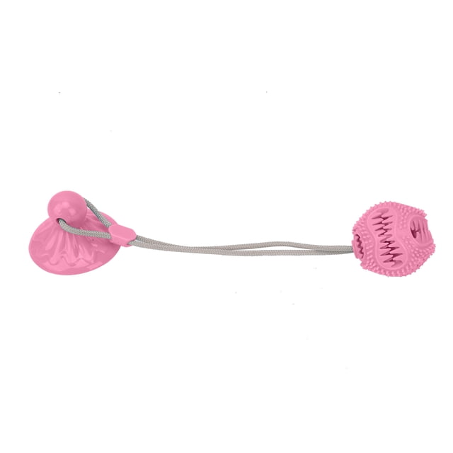 Juguete masticable con ventosa para cachorros, juguete masticable con ventosa para limpiar los dientes de los perros, juguetes masticables para todo tipo de perros, rendimiento inigualable