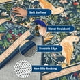 thumbnail image 3 of Garvee 10'x13' Floral Animal Print Area Rug Washable Rugs, Low Pile Stain Resistant Rug Botanical Bird Soft Carpet for Living Room Bedroom Dining Room, Blue, 3 of 7