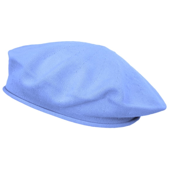 Cotton Beret - 10.5 inch Diameter - ONE SIZE FITS MOST - Periwinkle