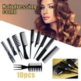 thumbnail image 2 of 10PCS Anti Static Knot Combs Curly Long Straight Hair Anti Knot Home Massage Combs, 2 of 8