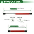 thumbnail image 5 of Unique Bargains 2 Set 90lb/400N 12inch/305mm Lift Supports Struts Red for Car Truck RV Boat, 5 of 6