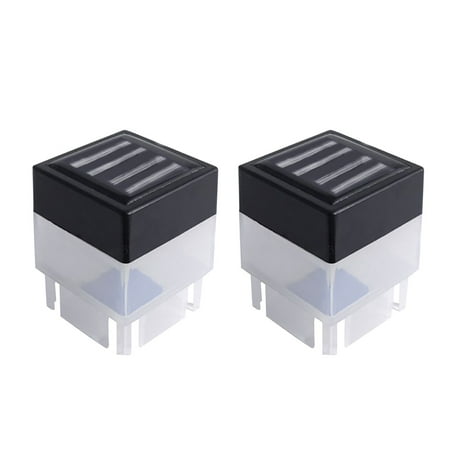 

Kiplyki Solar Powered Outdoor LED Square Fence Light Garden Post Lamp