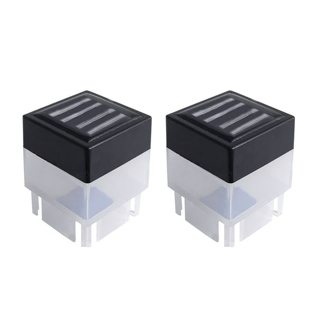 EGNMCR Lampes Extérieures Jardin Light Alimentées Lampe de Poteau de Jardin à LED Solaire Light