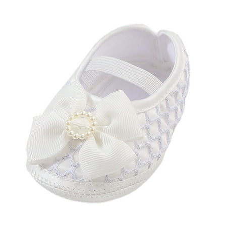 

Rgdypko Baby Shoes Boys Girls Comfortable Sneakers Fashion Soft Sole Toddler Pearl Dress Princess Toddler Outdoor Sneakers