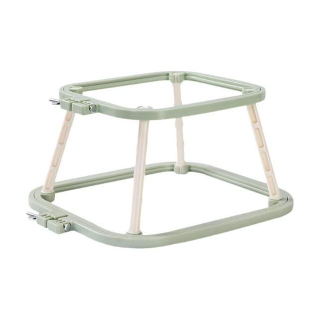 Abbracc Embroidery Hoop Cross Stitch Rack for Embroidery Projects Sewing Arts Crafts Green