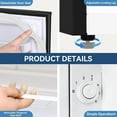 thumbnail image 5 of 1.7 Cu.Ft Mini Fridge with Freezer,Mini Fridge for Bedroom,Small Refrigerator,Dorm Refrigerators with Freezer,Compact Refrigerator for Office,Apartment,Dorm,Bedroom, 5 of 10
