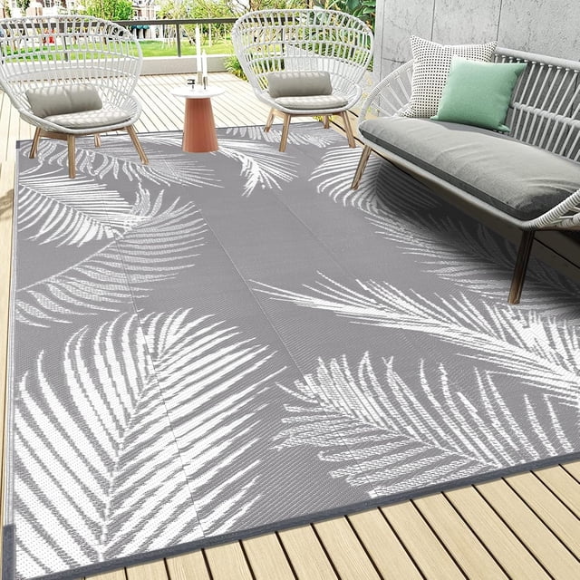 Outdoor Rugs &#;x Outdoor Patio Rug Reversible Mats RV Camping Rugs Outdoor Area Rug Portable Plastic Straw Rug Outside Rugs for Patio RV Camping Balcony Beach