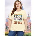 thumbnail image 6 of DEXIO Plus Size Tops for Women Casual Short Sleeve Tops You've Got A Friend in Me Shirt Cute Vacation Holiday T-Shirt Loose Fit Summer Tee,3X, 6 of 15