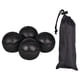 thumbnail image 1 of Gorros para Patas de Silla Camping Likrtyny Cubierta de Goma 4 Uds Negro, 1 of 9