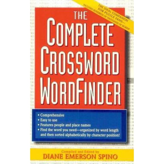 Pre-Owned The Complete Crossword Word Finder (Unknown) 0399524517 9780399524516