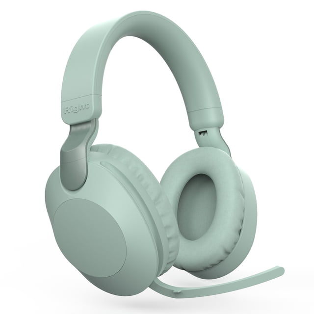 Auriculares Bluetooth para juegos, calidad de sonido HiFi, controladores grandes de 40 mm, humanizados, cómodos para computadora portátil (dorado)