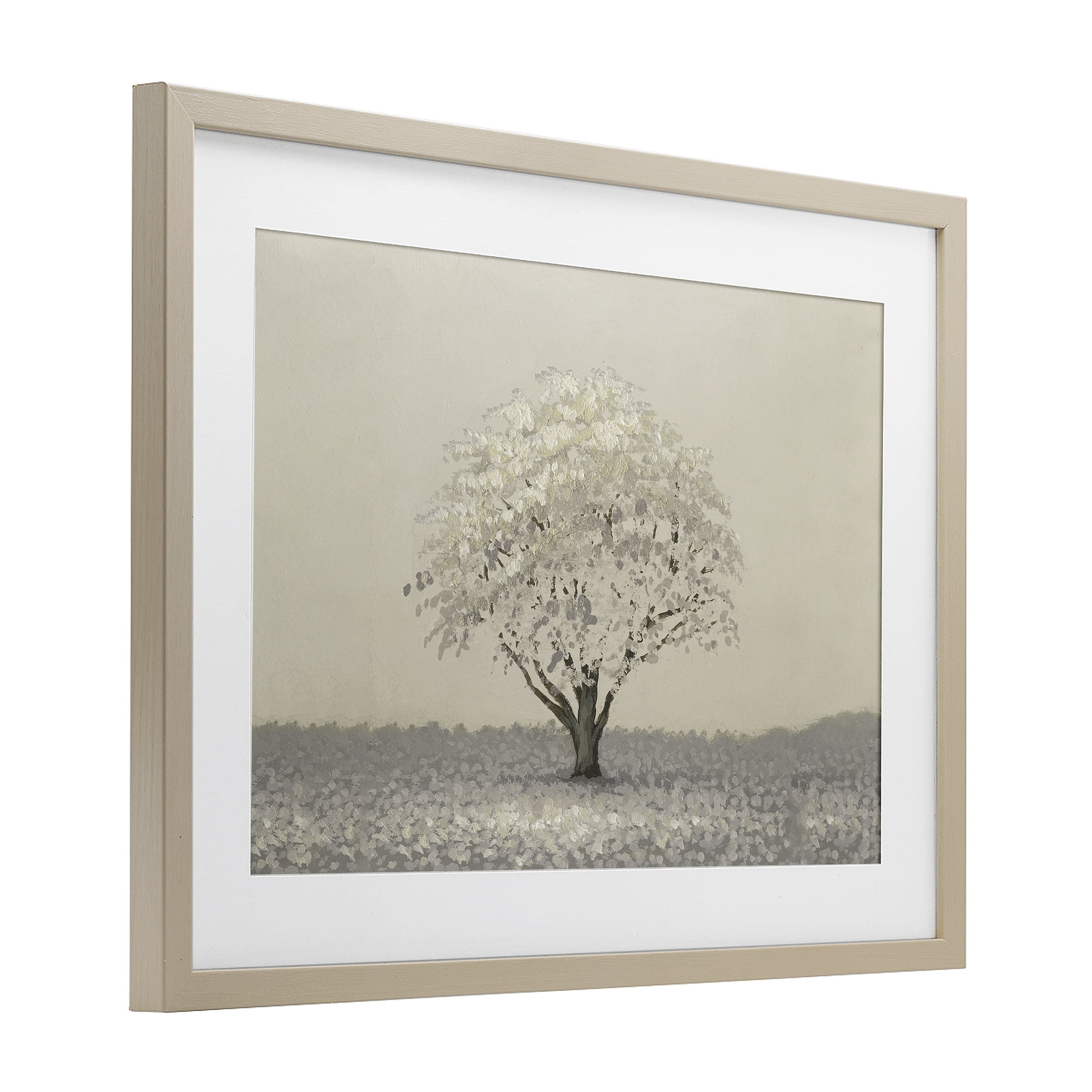 Stupell Industries Neutral Radiance Tree Birch Framed Print Under Glass, design by Michael Marcon