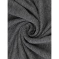 thumbnail image 5 of DARING DIVA Women's Long Sleeve Long Soft Button Down Nightshirt XL Deep Gray, 5 of 6