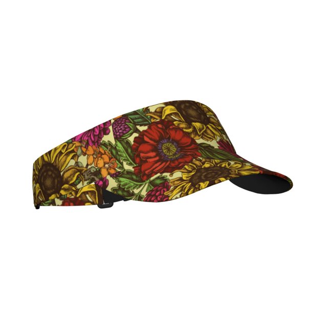 Balery Sunflower Gorra deportiva con visera ajustable para mujer y hombre (talla única)