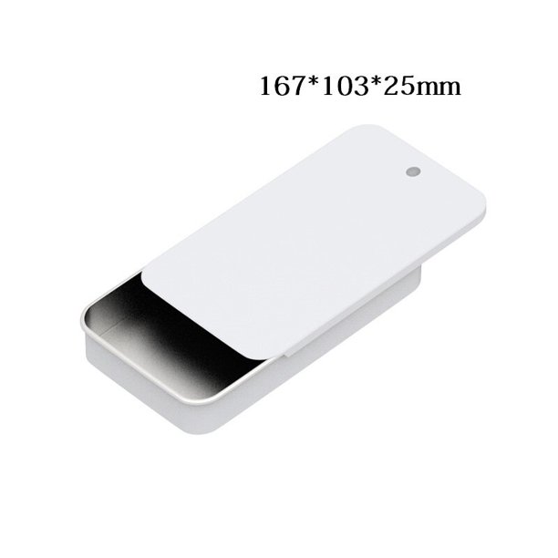 5PCS Multiple Sizes Frosted Push-Pull Metal Tin Box Small Solid Balm Drawer Storage Box Rectangular Jewelry Cosmetic OrganizerChina Gao Jinjia LED