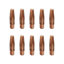 10-Pk 11T-23 .023" Tapered Contact Tips For Tweco Mini #1 Linc. 100L Mig Guns