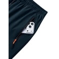 thumbnail image 3 of sogami Men's 4-Way Stretch Sweatpants For Running Workout Pants with Zipper Pocket, 3 of 8