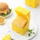 thumbnail image 4 of Caja plegable Advancent forma de queso amarillo para almacenamiento en refrigerador, 4 of 6