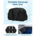 thumbnail image 3 of SPEKSEE Gym Bag for Women, Duffle Bag for Travel with Wet Pocket, Lightweight Carry on Weekender Duffel, Water Resistant, 3 of 9