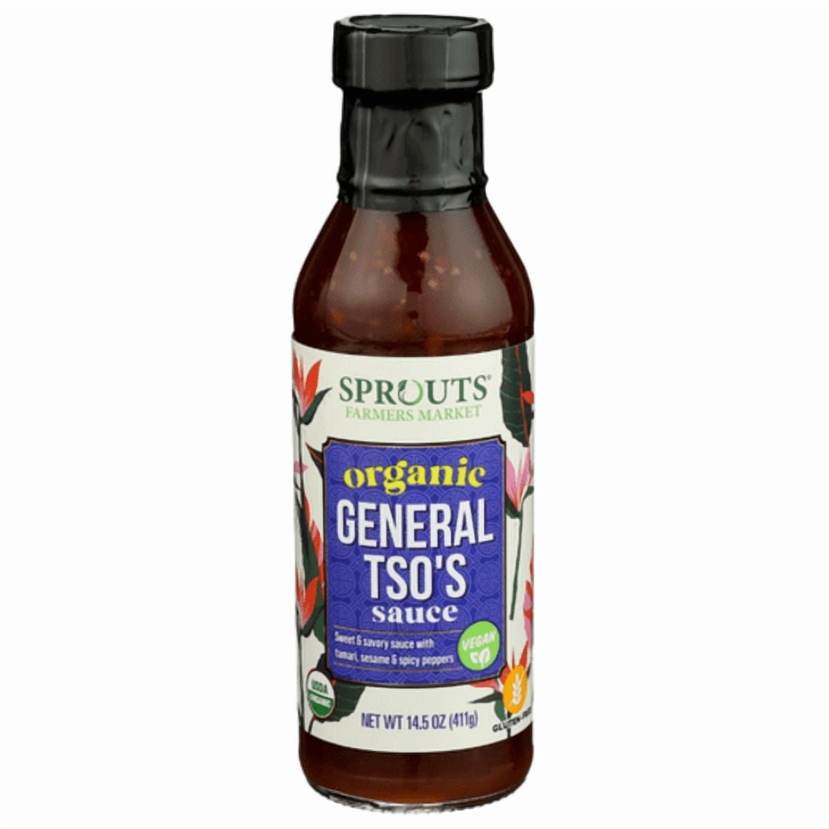 Sprouts Organic General Tso's Sauce 14.5 oz (Pack of 3)