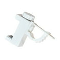 thumbnail image 2 of LACKUST Curtain Tieback Hooks Clearance,Self Adhesive Hooks Rod Bracket Pole Drapery Hook Holders 2PC,white, 2 of 8