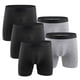 thumbnail image 1 of Calzoncillos tipo bóxer para hombre, de algodón, de talla grande, extralargos, deportivos, de Color sólido Pompotops  qyievc4336, 1 of 8