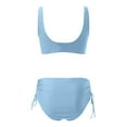 thumbnail image 4 of New & Trending NMMUED Bikini Sets for Women, String Bikini, Full Coverage Bikini, Bathing Suit for Women Bikini, Mid Rise Bikini Sets for Women, Light Blue S, 4 of 6