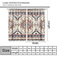 Aztec Blackout Curtains, Retro Southwestern Ethnic Geometric Tribal ...