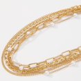 thumbnail image 2 of Femmes Ankinette MultiLouche Mode - Faux Perle Chain Chain Bracelet Bijoux à pied, 2 of 10