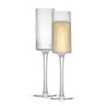 thumbnail image 2 of Elle Verre à Champagne Nervuré [Ensemble de 2], 2 of 5
