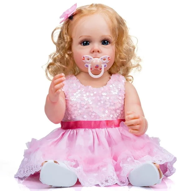 Price Drop Long Haired Doll Companion Toy Washable Simulation Toy
