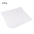 thumbnail image 3 of Unique Bargains 12'x12' Clear Vinyl Sheets Permanent Adhesive for Craft, Decorate Sticker 4 Pack, 3 of 5