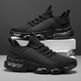 thumbnail image 2 of CORASUN Men's Air Cushion Running Sneakers, Breathable Knit Upper Lace Up Athletic Shoes, Shock Absorbing Non Slip Workout Shoes, 2 of 3