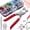 A, 200PC Snap, variant on Metal Snap Buttons Kit with Fastener Pliers Tool, Snap Fastener Pliers Set – Easy DIY Button Installation Tool Kit, with Metal Buttons and Manual Pliers for Fabric Clothes Sewing (B, 100PC Snap)