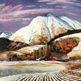 thumbnail image 2 of "Cascade Mountain" Painting Print on Wrapped Canvas, 2 of 5
