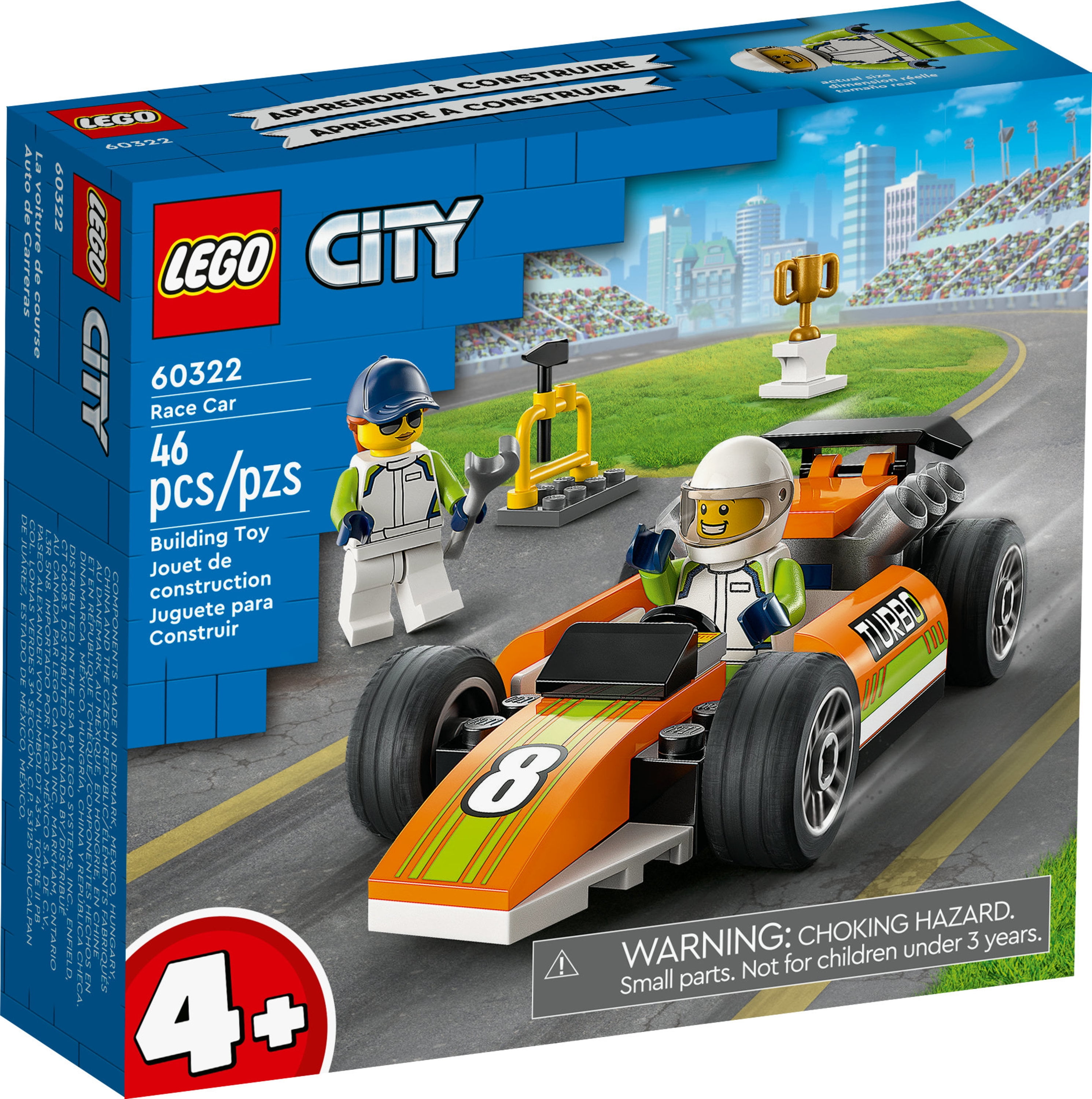 LEGO City Great Vehicles Race Car 60322