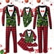 thumbnail image 2 of Pijamas de Navidad a juego para la familia, camisas y pantalones de 2 piezas, talla grande, hombres y mujeres, 2 of 4