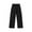 Black, variant on JTieacloth Lightweight Trousers for Men Men's Fashionable Drawstring Elastic Loose Pants Casual Ice Silk Elastic Straight Leg Pants Jogging Sports Gray