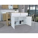 thumbnail image 3 of Barra de Cocina Polux Blanco Y Beige Virtual Muebles, 3 of 8