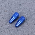 thumbnail image 3 of 6 tapones de aleación de aluminio para neumáticos de bicicleta de montaña (azules), 3 of 6