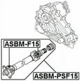 thumbnail image 2 of Febest PROPELLER SHAFT # ASBM-PSF15 OEM 26208605866, 2 of 2