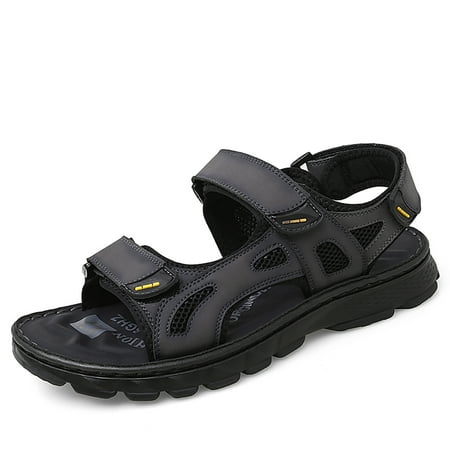 

Engtoy Mens Sandals Open Toe Outdoor Hiking Sandals Air Cushion Fashion Sandals Waterproof Beach Shoes