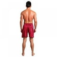 thumbnail image 4 of Mens Silk Satin Boxers Shorts Underwear Sleep Pajama Lounge Shorts, 4 of 5