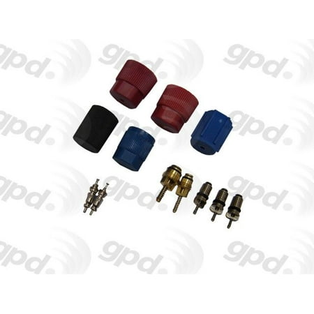 Mazda B4000 Replacement - OE Replacement for 1994-2010 Mazda B4000 A/C System Valve Core and Cap Kit