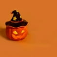 thumbnail image 4 of PEIBang Halloween Ceramic Pumpkin Candle Holder,Halloween Desktop Decorations,Decorative Orange Pumpkin Shaped Candlestick for Indoor Home Decorations, 4 of 4
