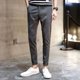 thumbnail image 2 of Trajes de hombre grises Pantalones rectos a rayas para hombre Ropa elegante Oferta Spandex Verano 2024 Novedad en vestido Diseñador Lujo Arriba, 2 of 4