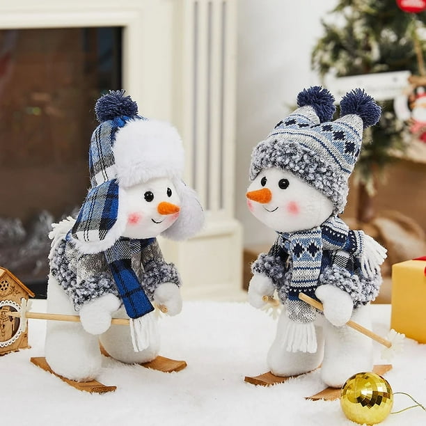 Set De 5 Muñecas De Madera Navideñas – Papá Noel, Muñeco De Nieve, Ángel, Alce Y Árbol, Muñecas Rusas Anidadas Hechas A Mano, Decoración Y Regalo
